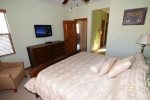El Dorado Ranch San Felipe Beach rental home - Master bedroom television 